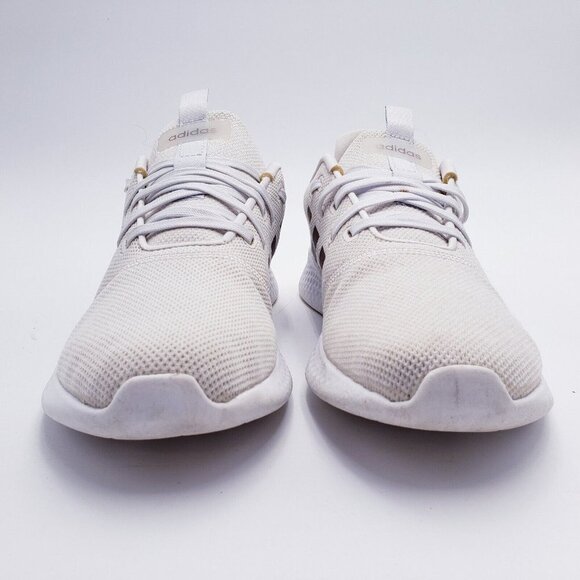 adidas Puremotion Running Shoe Sneaker White‎ Champagne Metalli 2021 Women's 10 - Picture 2 of 11